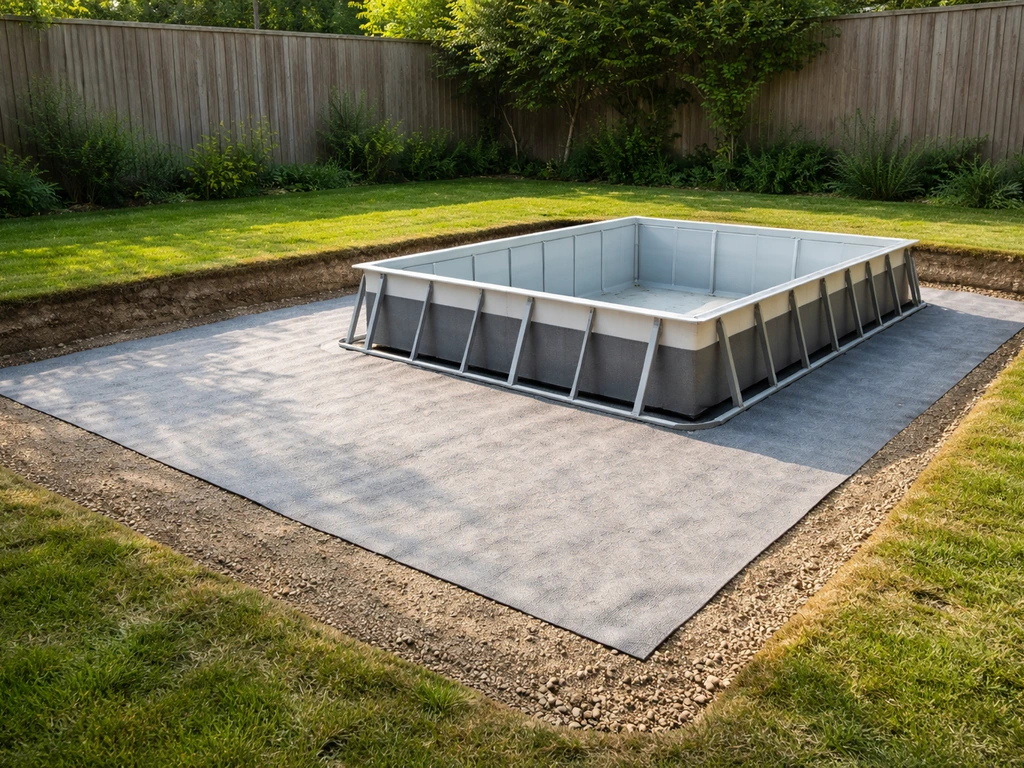 Ondergrond zwembad op gras: lagen, drainage en voorbereiding